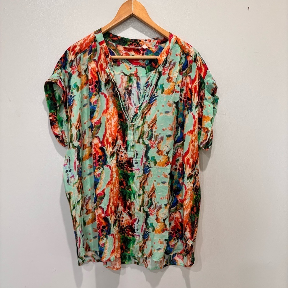 Soft Sorroundings Multicolor Top Women’s Size Large